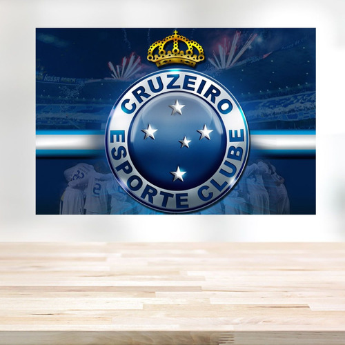 Panel grande para fiestas Cruzeiro Cabuloso en lienzo, 1,50 x 1 m