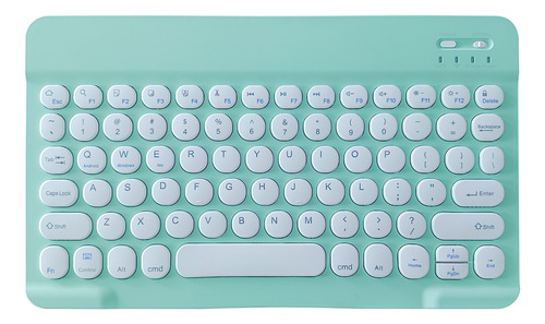 Teclado Bluetooth, Plano Posterior En Color, Teclado De Tapa