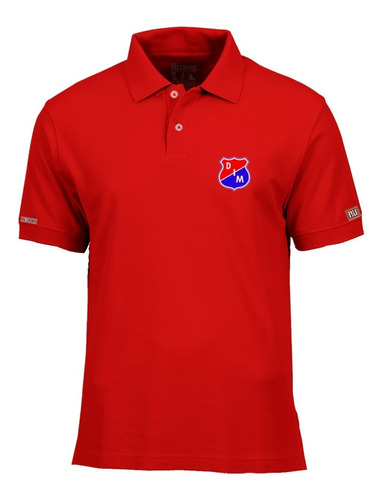 Camiseta Tipo Polo Escudo Independiente Medellín Futbol Php