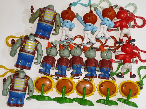 Llaveros Plants Vs Zombies Gamesa (Usado)