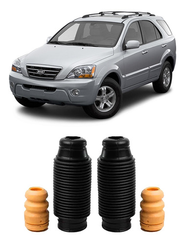 Kit Batente Coifa Haste Dianteira Kia Sorento 2004 2005 2006