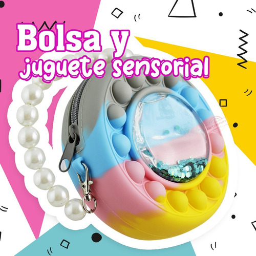 Bolsa De Mano Pop It Juguete Didactico Sensorial Niña Spgj02
