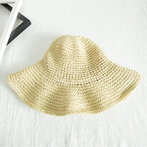 Sombrero De Paja De Moda De Verano For Mujer, Sombrero De P