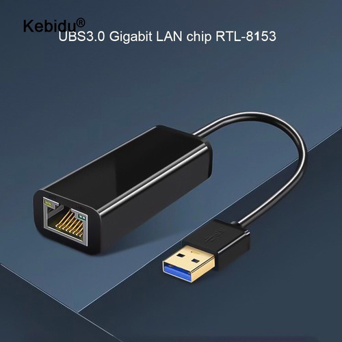 Tarjeta De Red Usb 3.0 Usb Rj45 1000mbps Lan Ethernet Usb 