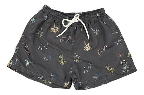 Malla Short De Baño Niño Bodacious Traje De Baño Niños