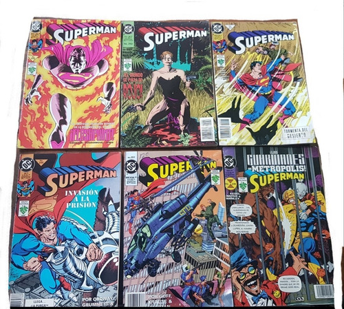 Cómics De Superman Lote X 6 Unidades Nuevas 