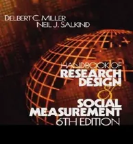 Comprar Libro Handbook Of Research Design And Social Measurement ...