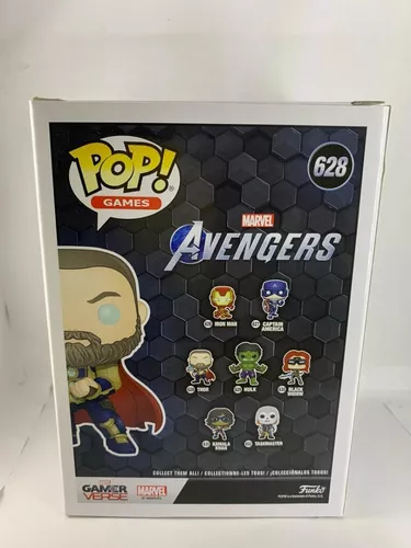 Thor Funko Pop (stark Tech Suit) Avengers Game #628