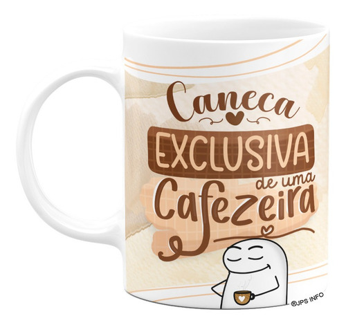 Caneca Flork Divertida - Exclusiva De Um Cafezeira!
