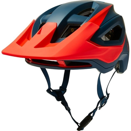 Casco Fox Speedframe Pro Azul/naranjo