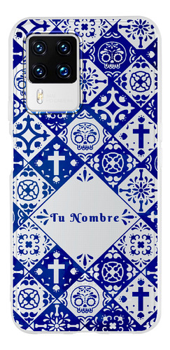 Funda Para Cubot Para Mujer Talavera Calaveras Con Nombre