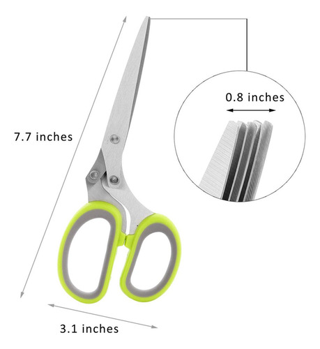 Tijeras Hreb De 5 Capas 3 Piezas