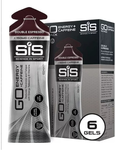 Gel Energetico Sis 150mg Cafein - mL a $436