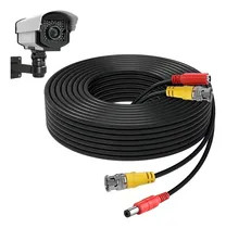 Comprar Cable Siamés 30 Metros Para Cámaras De Seguridad Cctv, Cable Bnc De Video Y Alimentación, Antienferencia, Todo-en-uno, Ideal Para Instalaciones De Cctv Y Sistemas De Seguridad