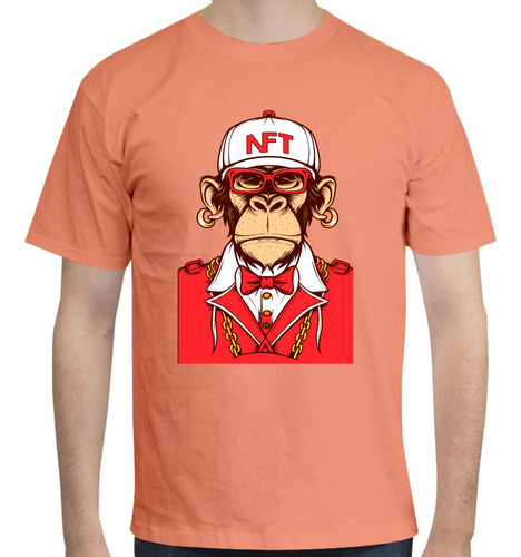 Playera Diseño Nft - Mono Nft