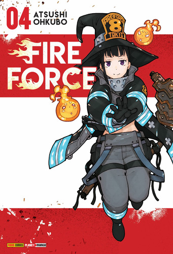 Fire Force Vol. 4, de Atsuchi Ohkubo. Editora Panini, capa mole em português, 2019