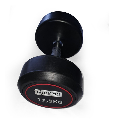 Kit De Dumbbells Redondos 10 A 30kg Borracha Virgem - Crunch