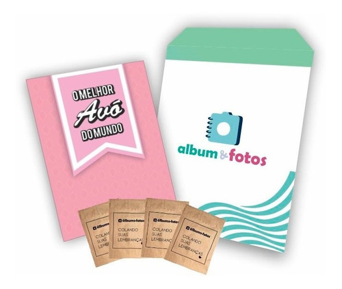 Álbum De Fotos Lembrança Personalizado Dia Das Mães