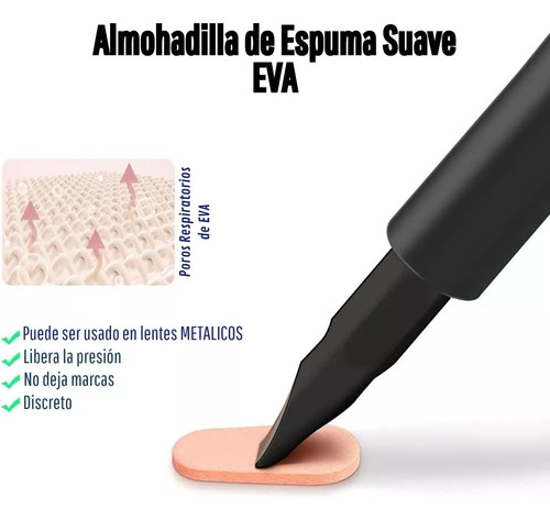 Almohadilla Nasal Antideslizante Suave Y Cómoda De 12 Pares