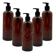 Comprar Envases Plasticos Dosificadores Botellas Ambar 500 Ml X 50