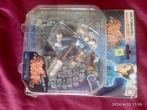 Street Fighter Chun-li Microman Action Series Original