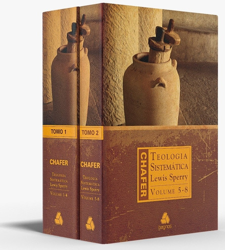 Teologia sistemática de Chafer - Volume 1 & 2, de Chafer, Lewis Sperry. Editora Hagnos Ltda, capa dura em português, 2013