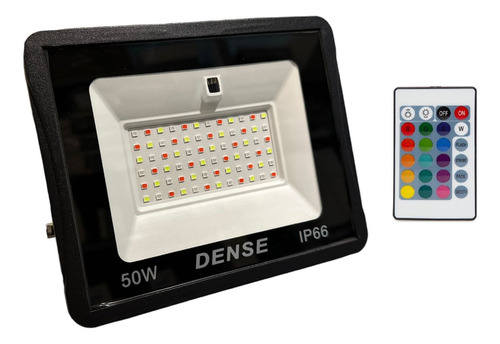 Reflector Foco Led Rgb 50w Varios Colores Control Remoto