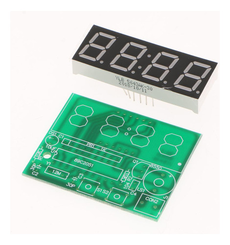 Kits De Alarma De Reloj Electrónico Pcb Bricolaje Placa De