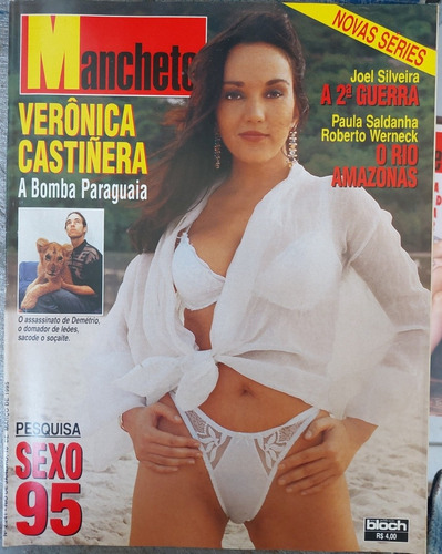 Manchete 2241 - 3/95 Veronica Castinera, Elton John, Paquita