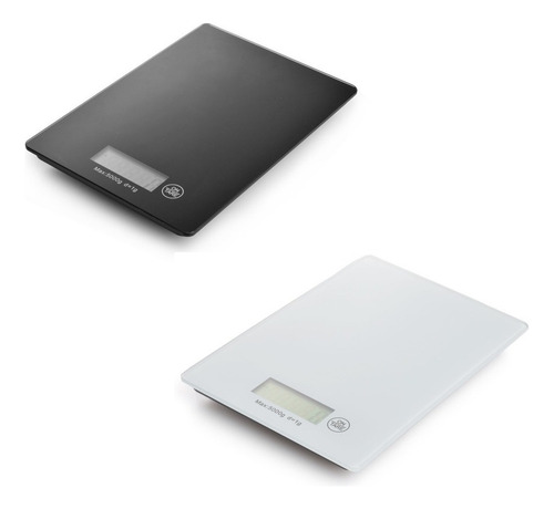 Balanza De Cocina Digital Home Concept Capacidad Máxima 5 G Color Negro