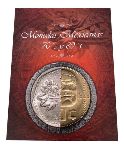 Álbum Coleccionador De Monedas Años 70s Y 80s México