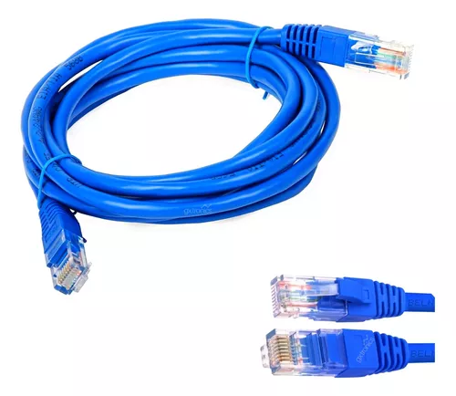 Cable Internet Utp Cat 5e De Red Armado Patch Cord 15 Metros