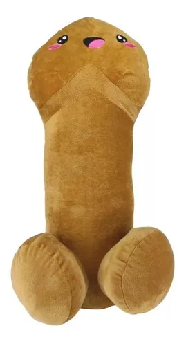 Peluche De Pene Nepeluche Calidad Premium Claro Moreno