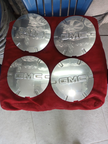 Juego De 4 Tapas De Centro Rin Para Gmc Terrain Cromada 