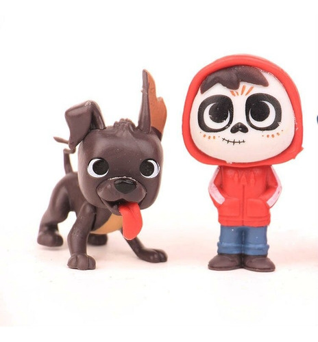 8pcs/set Coco Figures Anime Figurine Toy Miguel Pvc Action F