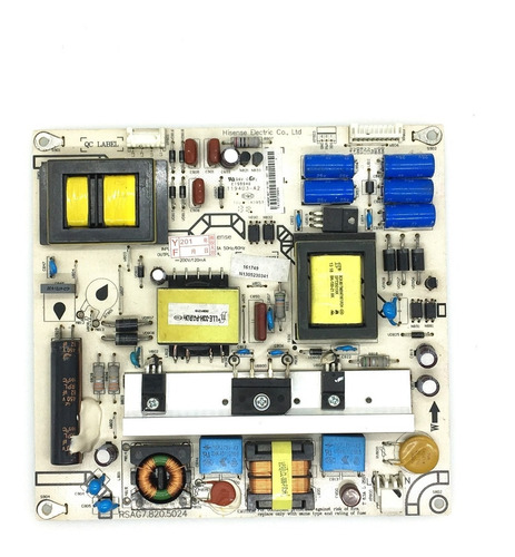 Imagen 1 de 2 de Fuente De Poder / Hisense 166034 / Rsag7.820.5024/roh
