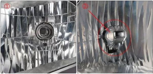 Imagen 6 de 10 de 2 Focos Led H4 Lupa Y6 90w 20.000 Lumenes Autos Motos