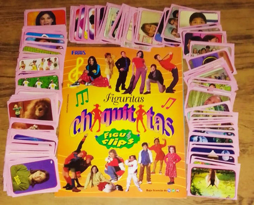 Álbum De Figuritas Chiquititas Figu Clips Completo A Pegar