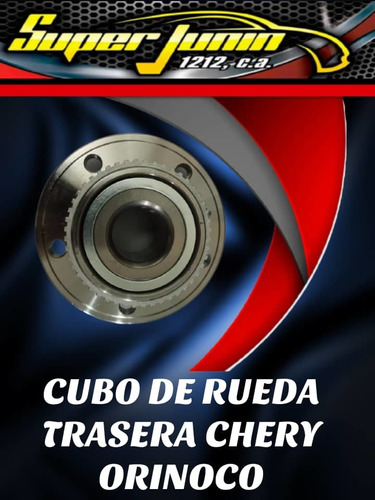 Cubo De Rueda Trasera Chery Orinoco