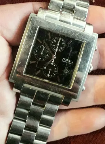 Reloj Pulsera Hombre Fossil Arkitekt Crono MercadoLibre