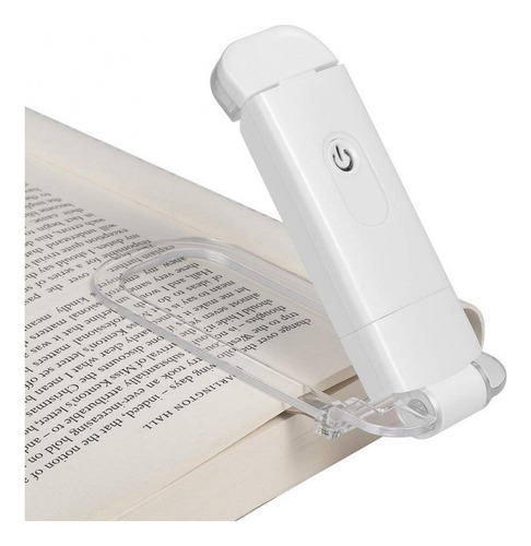 Z Luminaria Led Luz Lectura Sujetador Clips Flexible Libro