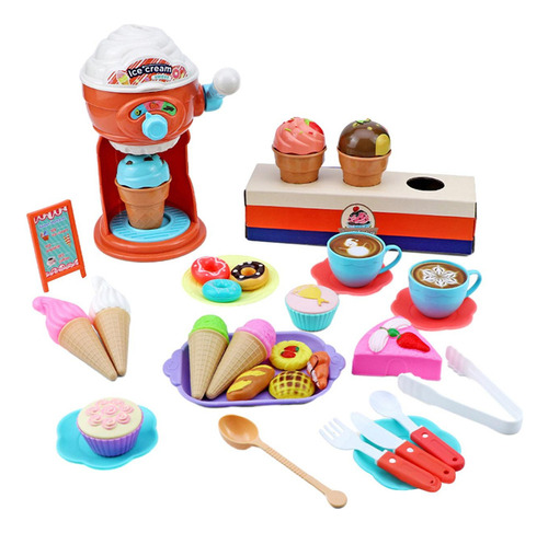 Juego De Juguetes Para Niños, Máquina Para Hacer Helados,