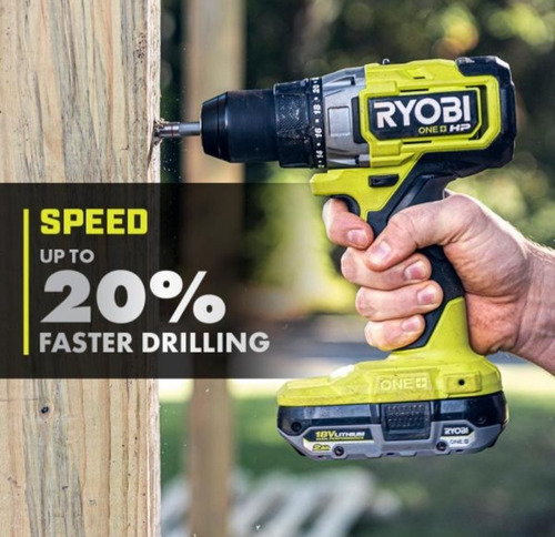 Ryobi Pblck01k Taladro 1/2 Y Impacto 1/4 Hp Brushles Grado A