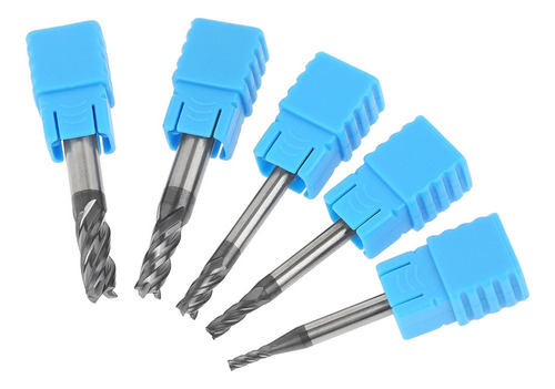 Fresa, Brocas De Ranurar, 5 Piezas Para Aluminio Para Madera