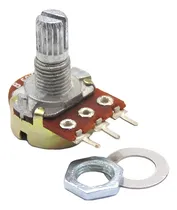 Comprar Potenciometro 5k Ohms Lineal Pote 15mm B5k Arduino Nubbeo