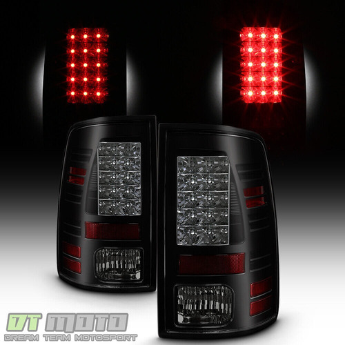 Par Micas Traseras Negro Ahumado Led Ram 2500 R/t 2013 5.7l