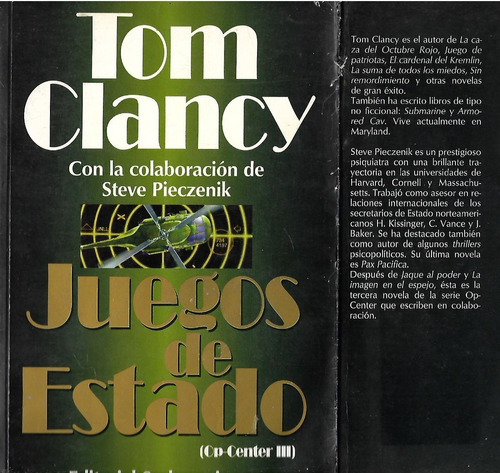 Juegos De Estado(op - Center Iii)- Tom Clancy - S. Pieczenik