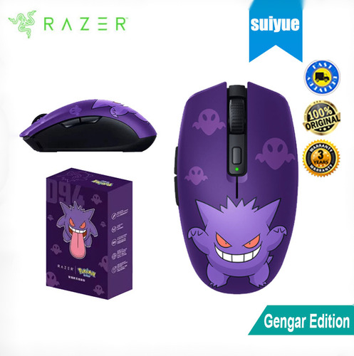 Nuevo Mouse Inalámbrico Razer Pokémon Gengar Edition Orochi