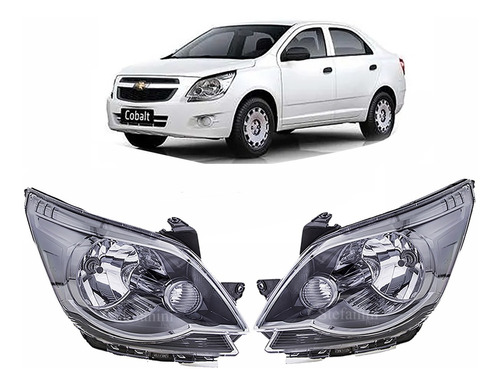 Par Farol Dianteiro Original Cobalt 2012 A 2015 Chevrolet