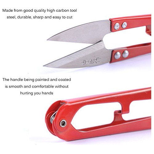 Tijeras De Coser Ucec En Forma De U, Hilo Para Bordar, 12 Un